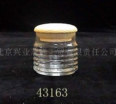 供应木盖圆身食品樽 43163